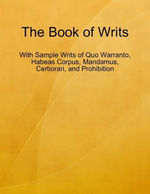 Book of Writs